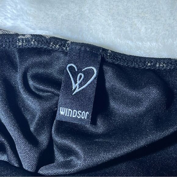 Leopard Print Black Spaghetti Strap Bodycon Mini Dress - Picture 6 of 7